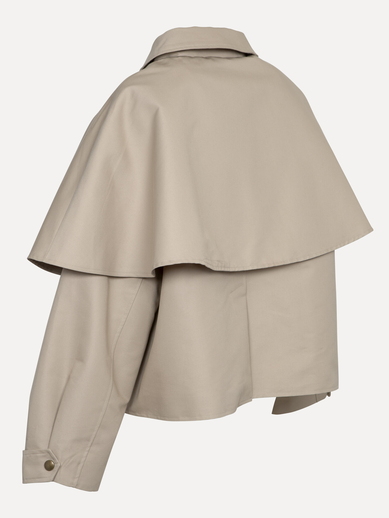 Les Soeurs Jas met cape Jessica 6. Zin in iets nieuws zonder je geliefde trenchcoat te verruilen? Dit model met cape bren...