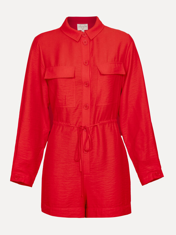 Les Soeurs Playsuit Charlize 1. Red alert! Op zoek naar een item dat je ochtendstress doet verdwijnen? Dit knalrode plays...
