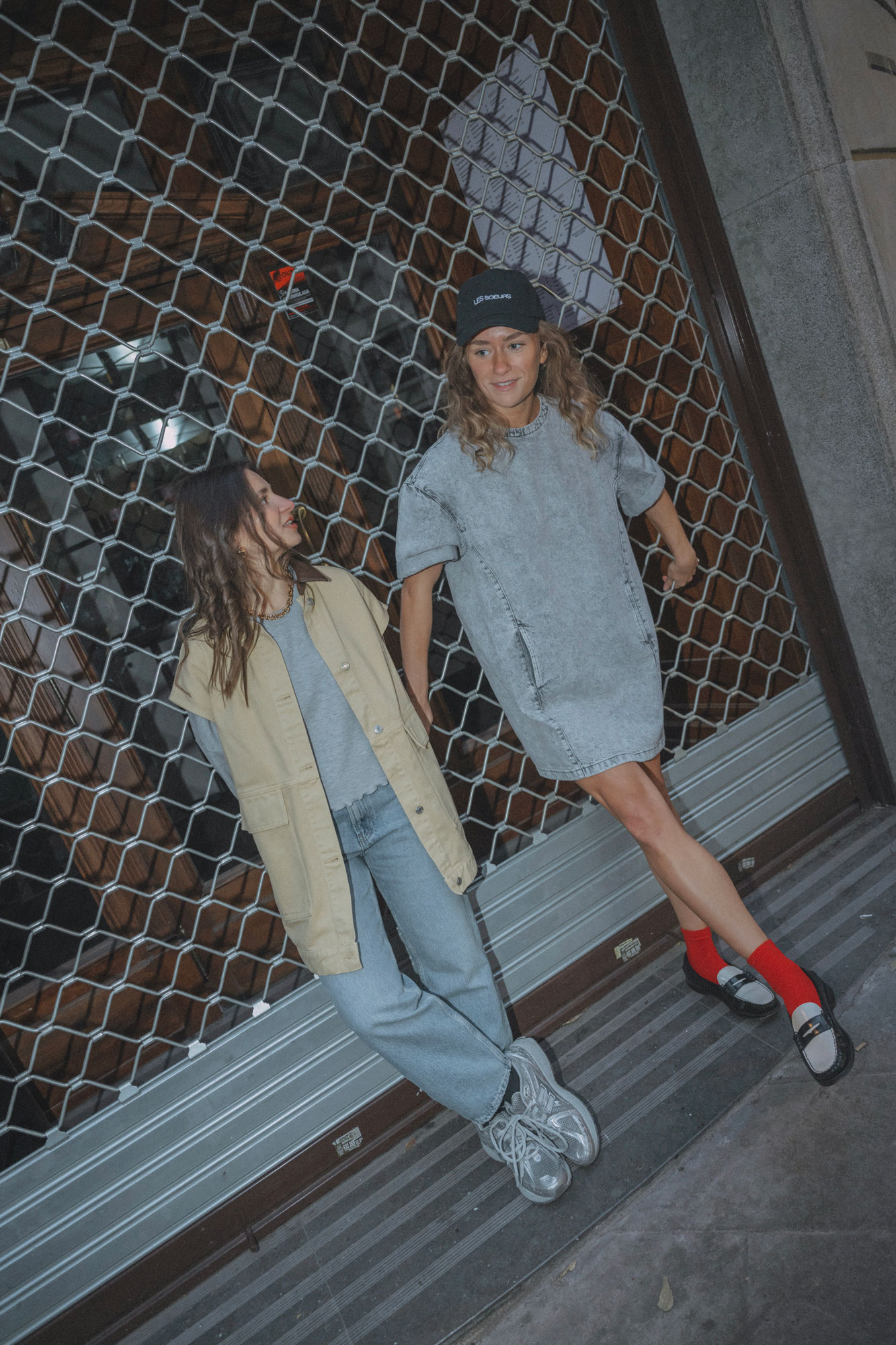 Vest Loa - Longsleeve Demi - Jeans Isabella - Denim jurk Rocco