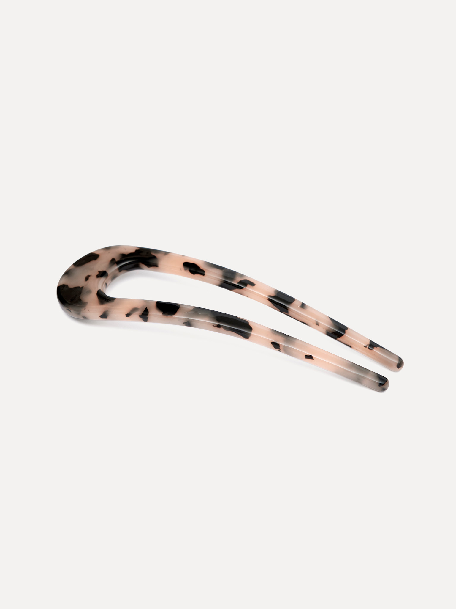 Les Soeurs Hair pin resin 1. Pin it & go! This playful tortoise print hairpin glides effortlessly through your hair and p...