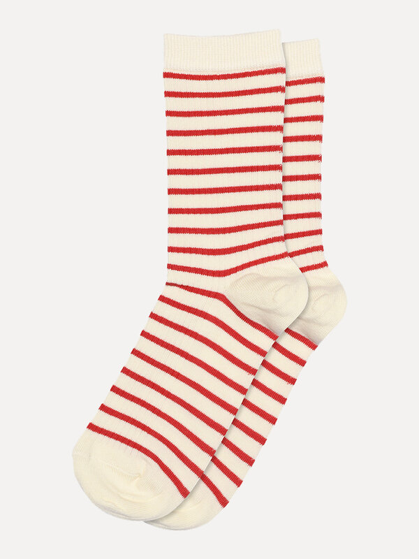 MP Denmark Striped socks Lydia 1. Meet your new happy socks! Whether you're sprinting towards a cafe or train, these Bret...