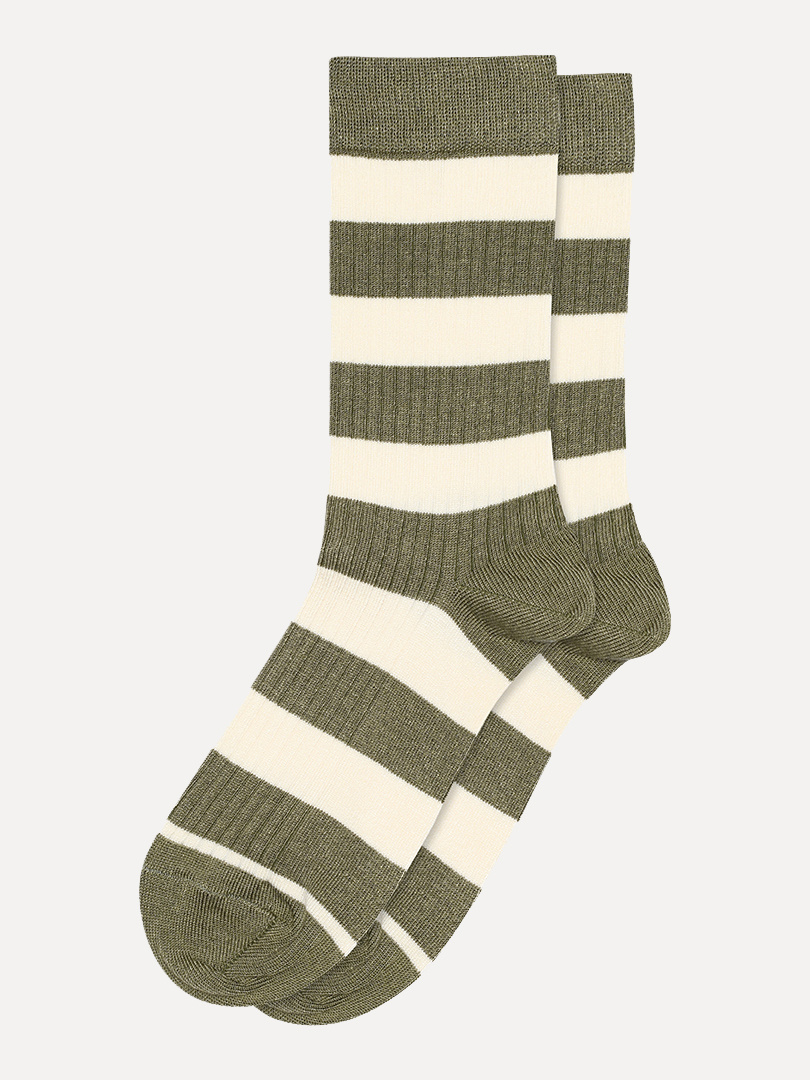 MP Denmark chaussettes à rayures Signe 1. Bold stripes, soft fit! Cette paire de chaussettes allie caractère et confort a...