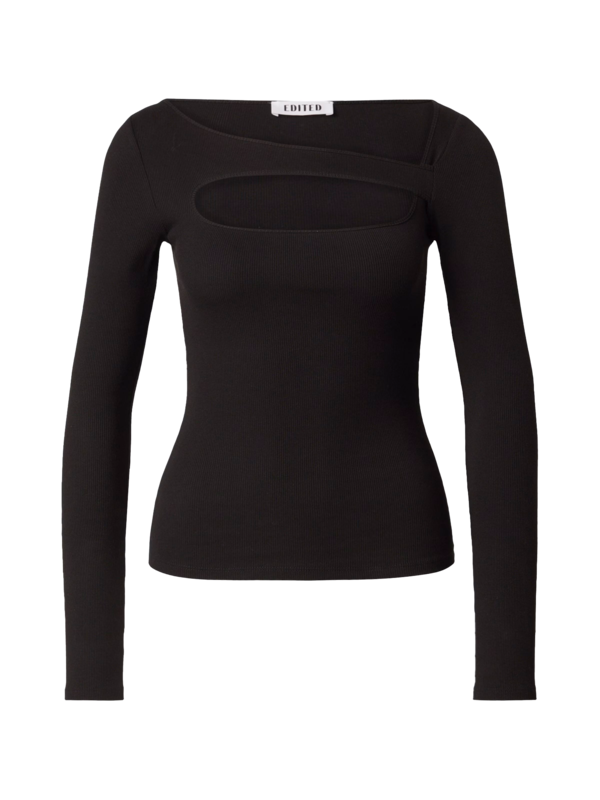 Edited Longsleeve met cut-out Idalina 2. Show some skin! Soms maken details je outfit compleet, en deze longsleeve bewijs...