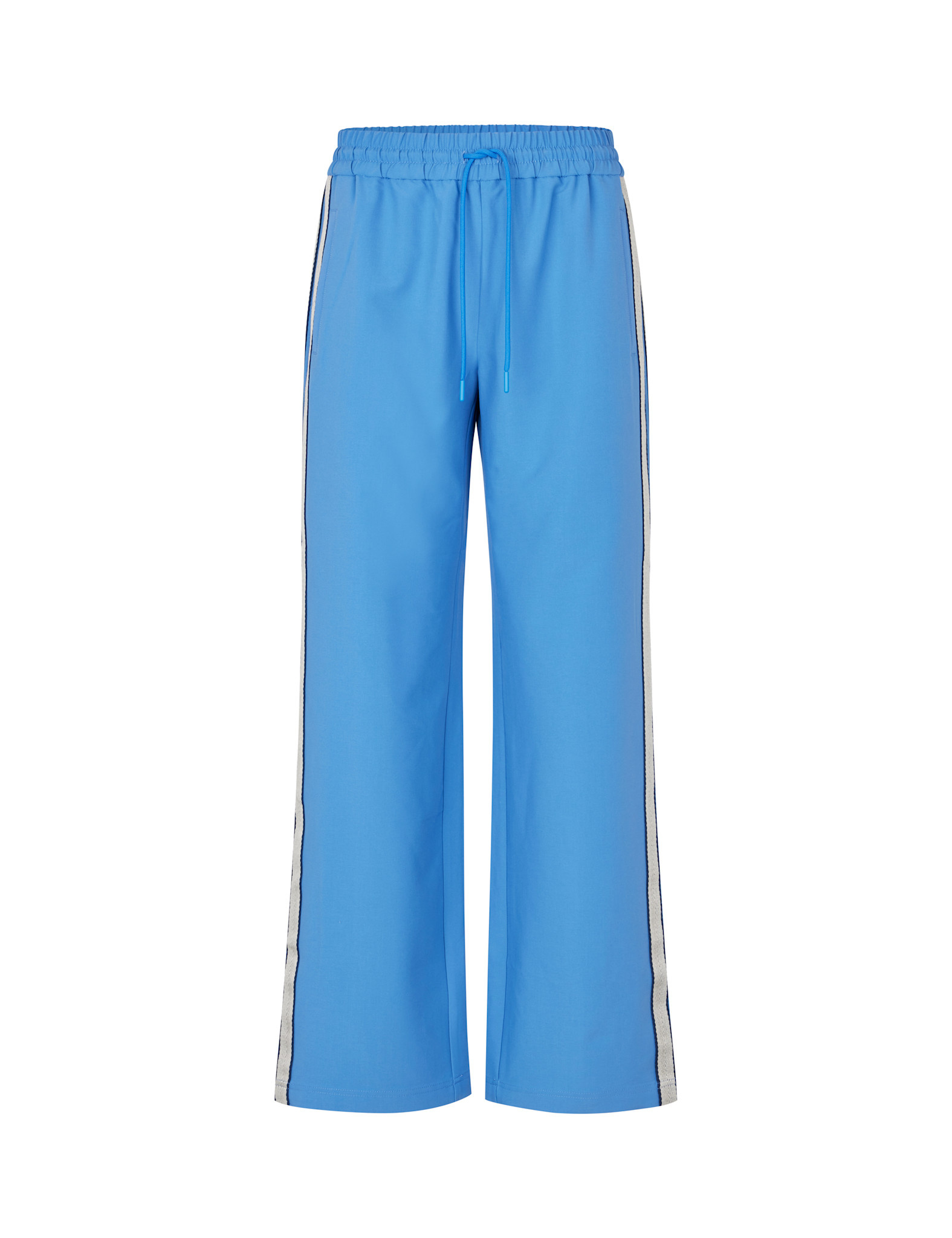 MBYM Trousers Livigno Franky 2. Track star! Who said sporty couldn't be chic? These track pants combine elegant blue with...