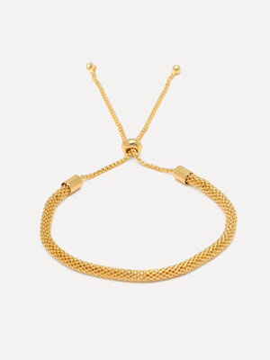 Bracelet Harry Mesh. Perfect fit guaranteed! A stylish bracelet that fits any wrist size thanks to its convenient sliding...