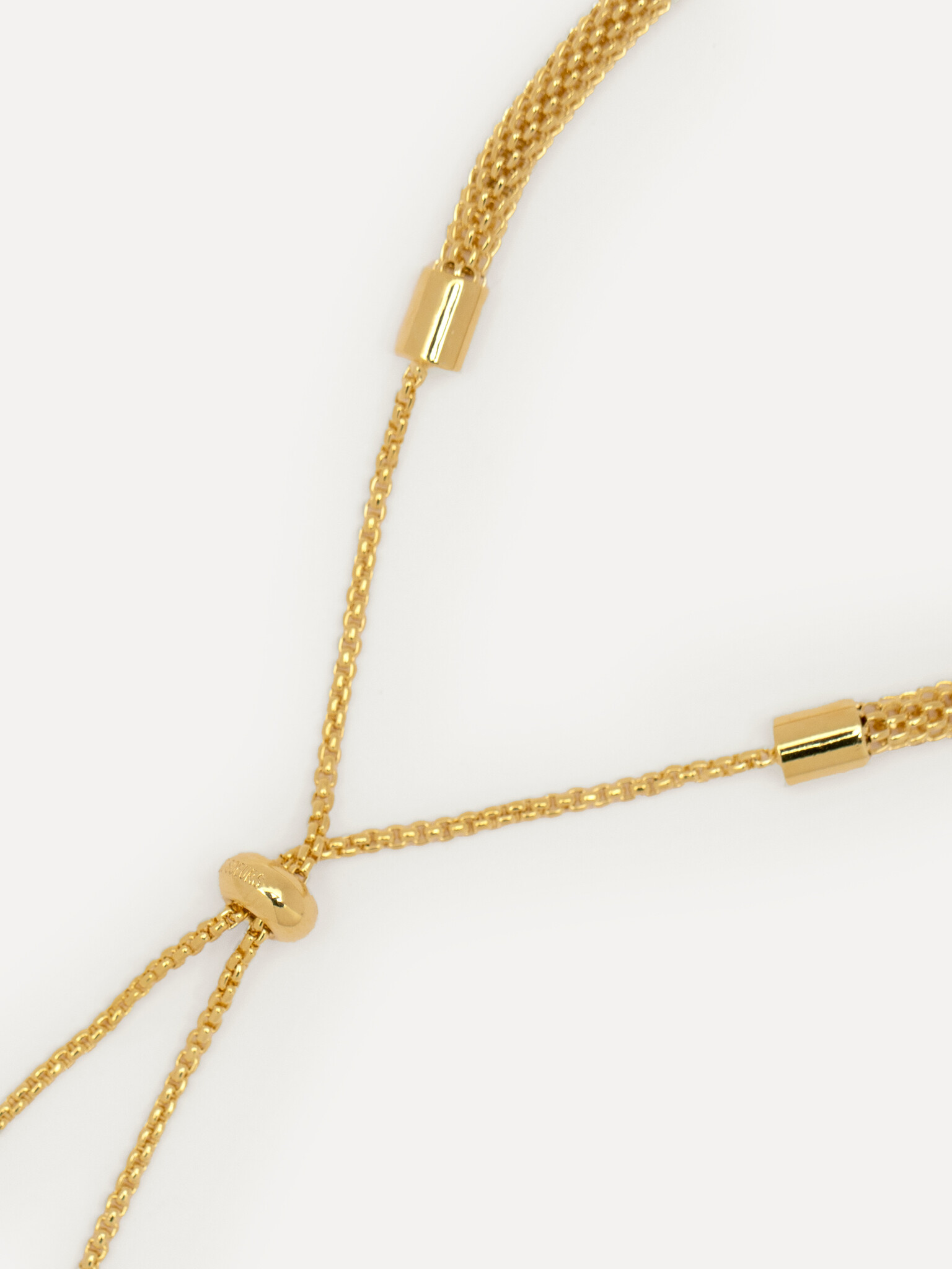Les Soeurs Armband Harry Mesh 2. Perfect fit guaranteed! Een stijlvolle armband die past bij elke polsmaat dankzij het ha...