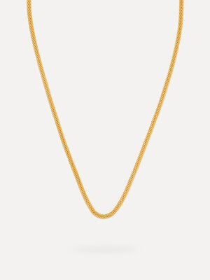 Ketting Rana Mesh. Mesh-merizing! Deze soepele meshketting is een veelzijdige basis voor hangers of mooi als statement op...