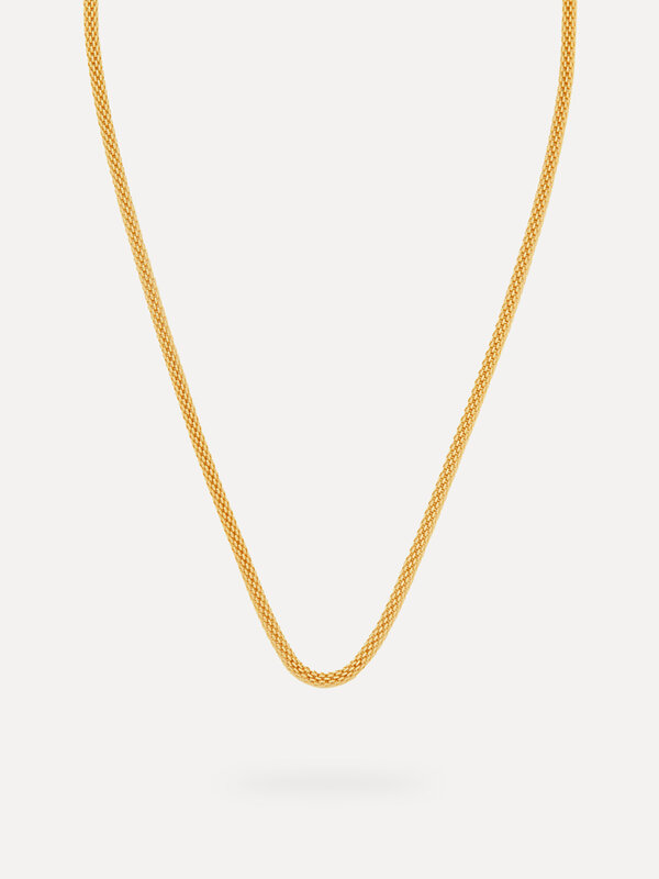 Les Soeurs Ketting Rana Mesh 1. Mesh-merizing! Deze soepele meshketting is een veelzijdige basis voor hangers of mooi als...