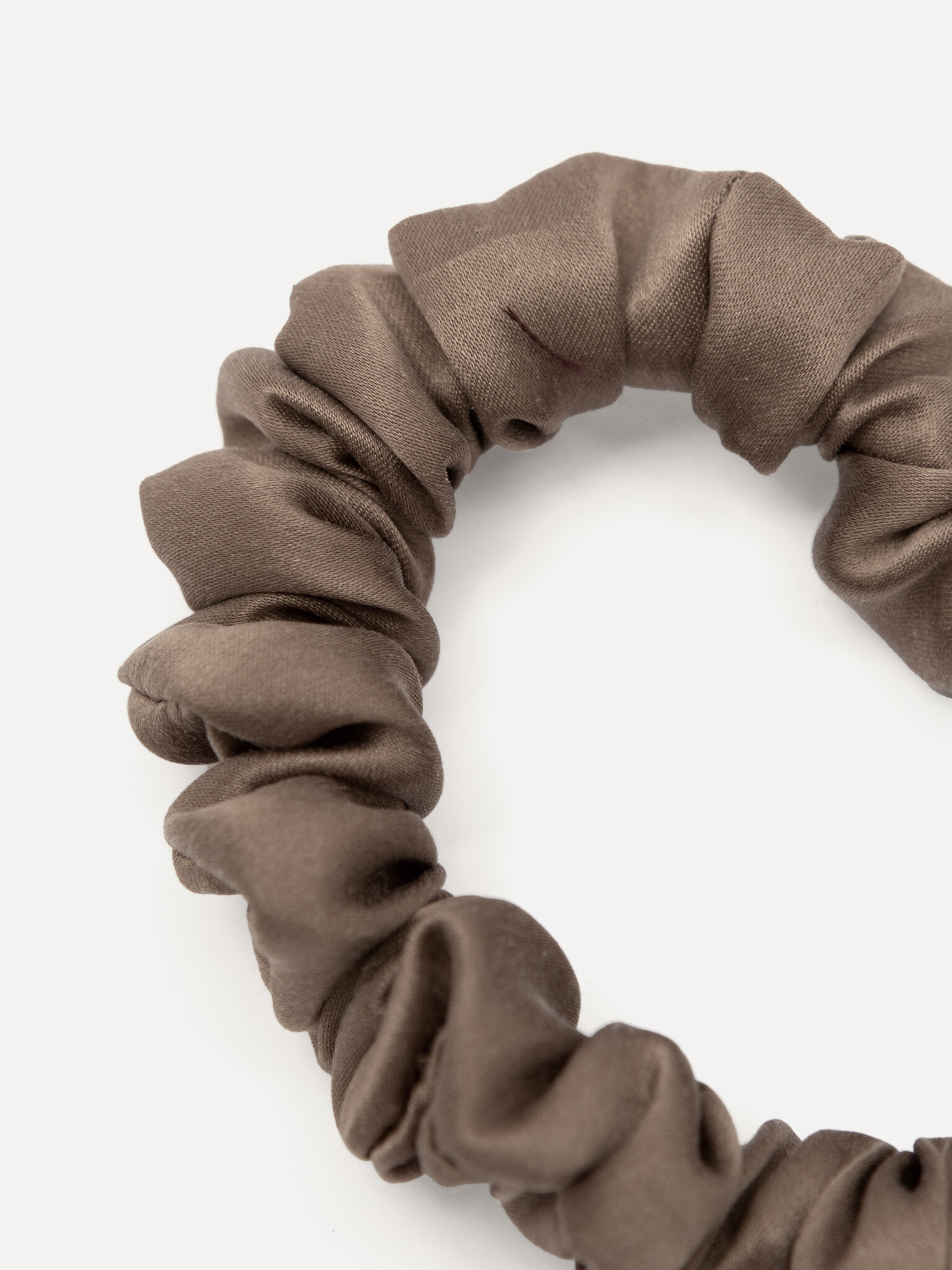 Les Soeurs Silk scrunchie 1. This silk scrunchie does the work while you relax, keeping your hair in shape without pullin...