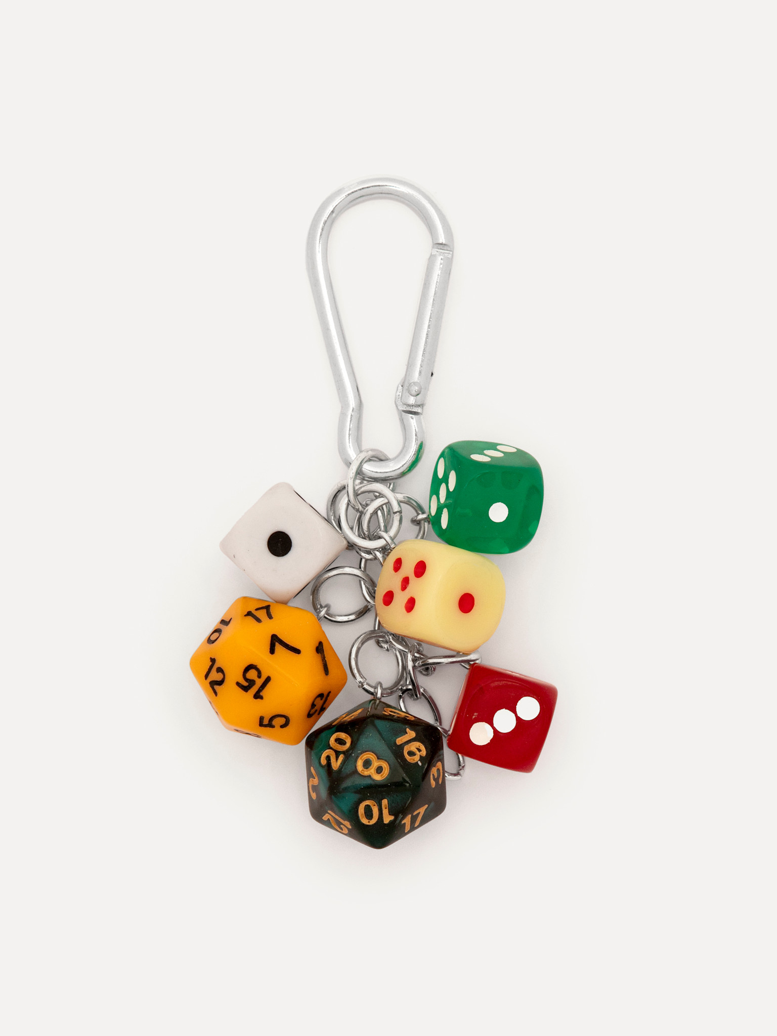 Les Soeurs Bag charm 1. Life is about taking chances! Deze trendy bag charm is de extra die je tas verdient. Een eclectis...