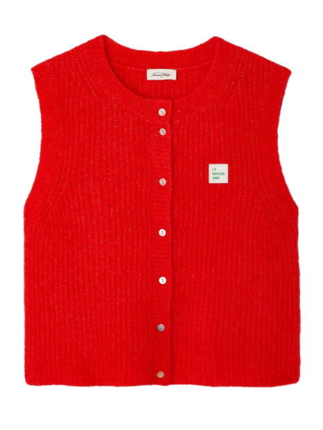 American Vintage vest EAST19M Piment Chine | Les Soeurs