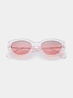 Lunettes de soleil Winnie. Spring fling! Avec ces lunettes de soleil rose pâle très tendance, vous verrez le monde à trav...