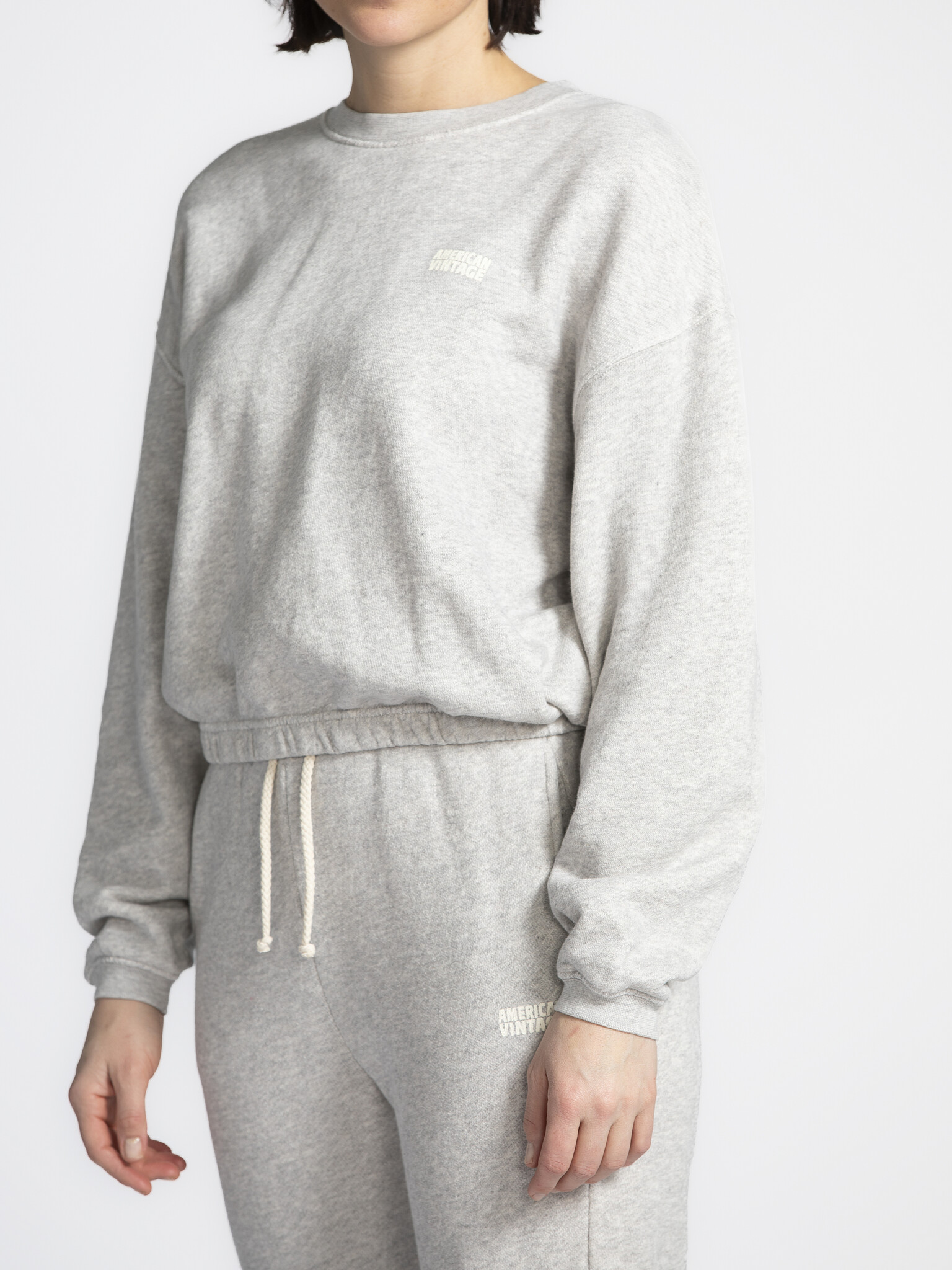 American Vintage Joggers Kodytown 3. Easy does it: these grey sweatpants are everything you're looking for on a lazy Sund...
