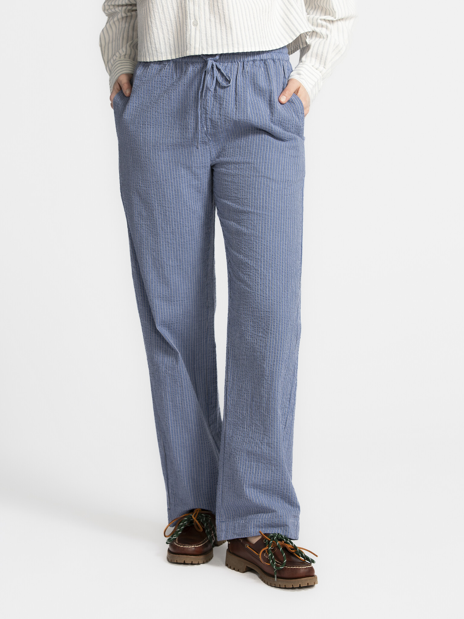 Sofie Schnoor Pantalon à rayures Abigailes 4. Détendez-vous à l'intérieur ou profitez de l'extérieur, ce pantalon à rayur...