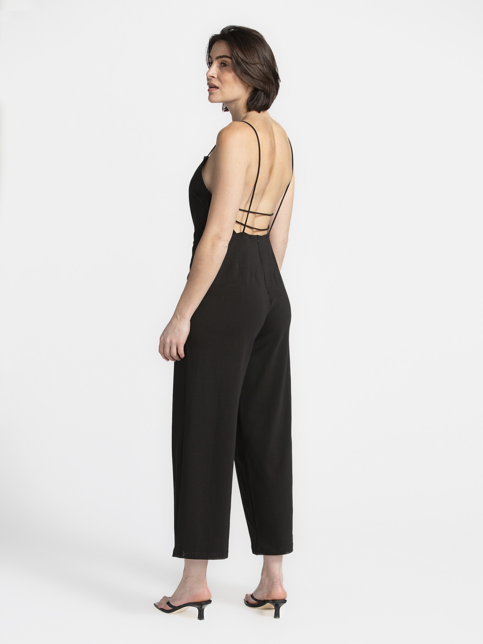 Edited Jumpsuit Noor 5. Minimalistic in the front, party in the back! This jumpsuit lets your back do the talking with st...