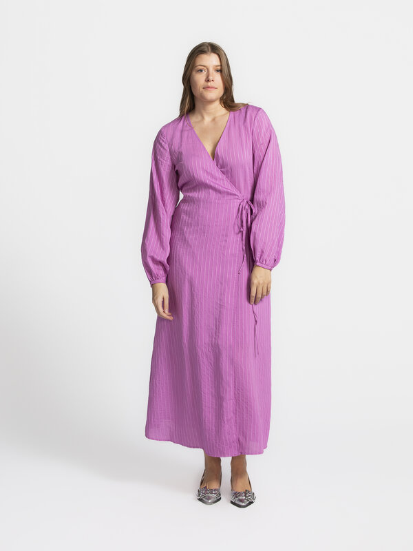 Selected Ankle wrap dress Lucia-Susie First Bloom | Les Soeurs