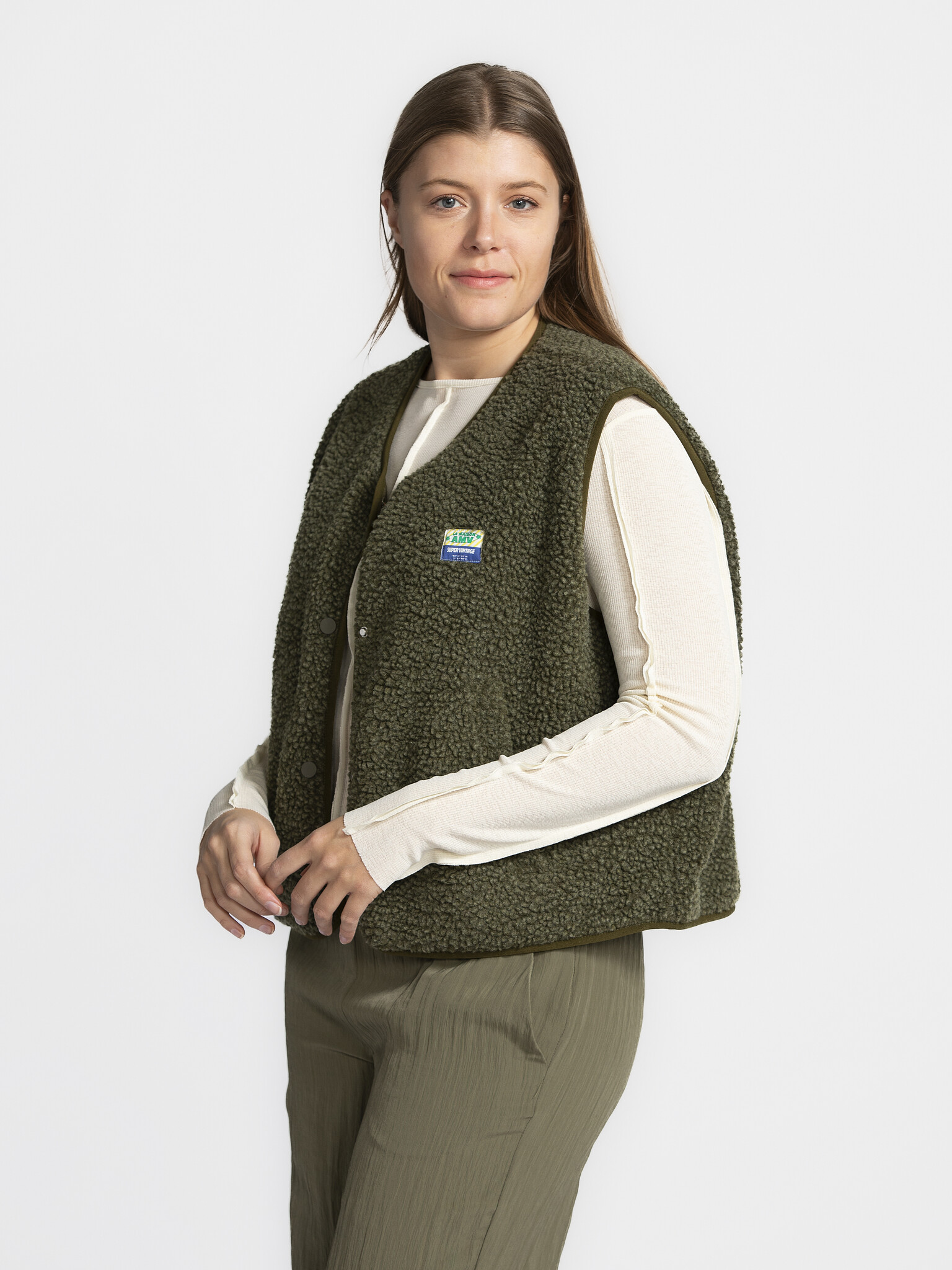 American Vintage sleeveless vest Hoktown Varan Chine | Les