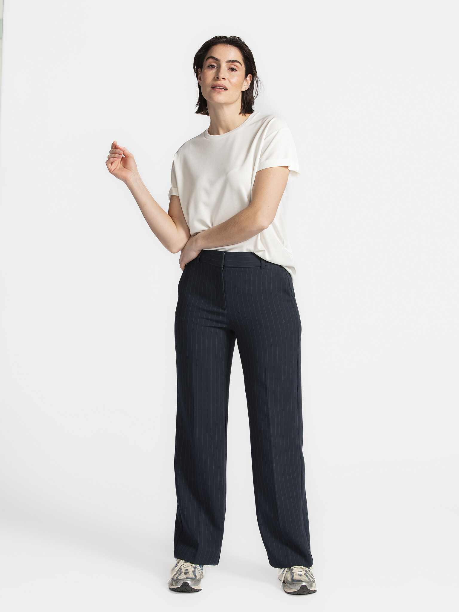 MBYM T-shirt Amana 3. Less is more! This white T-shirt proves that simplicity can be powerful. With a loose, flattering f...