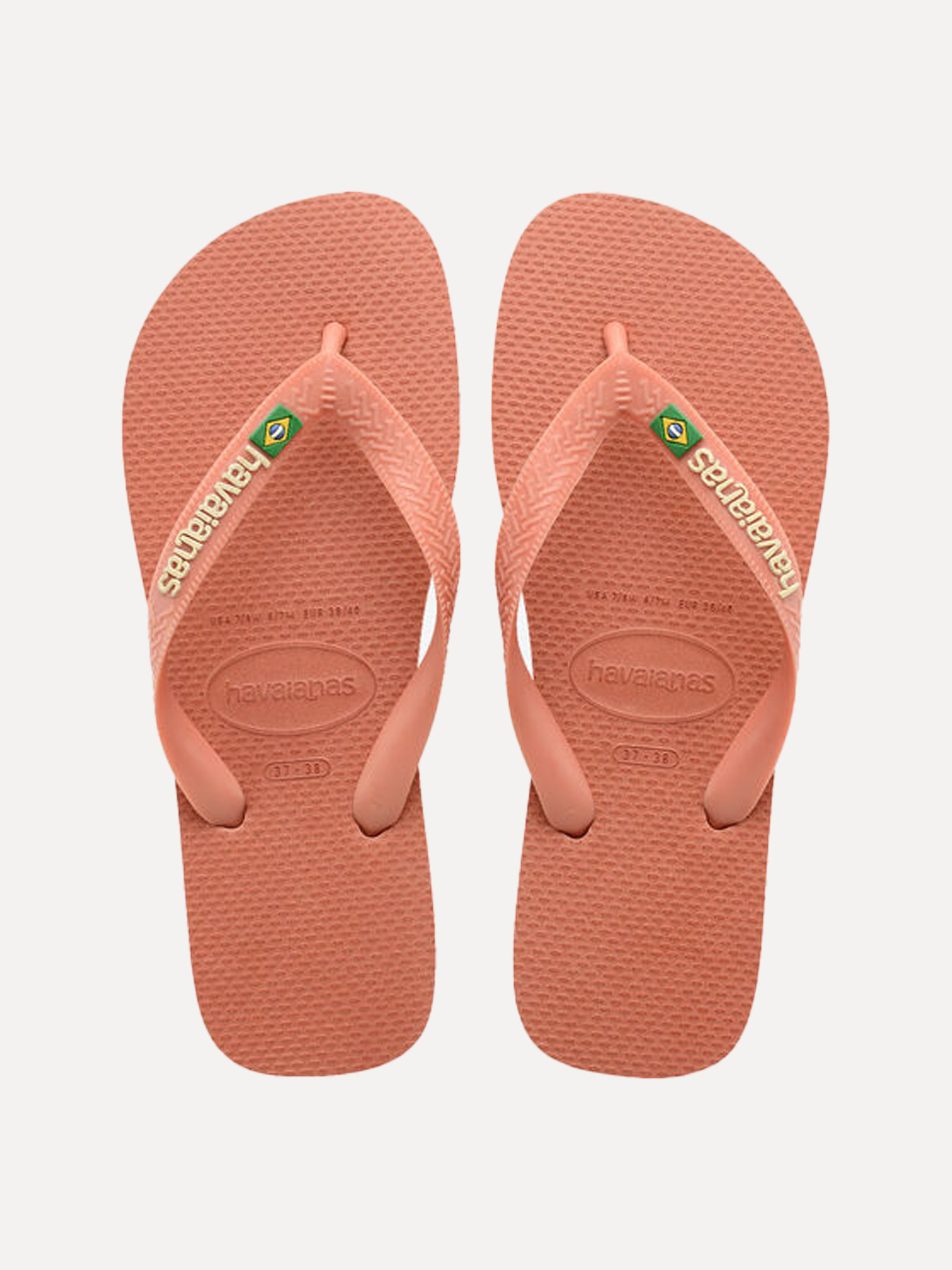 Havaianas Brasil Logo 1. Les voici encore: des tongs que vous pouvez porter toute la journée. Ces Havaianas allient savoi...