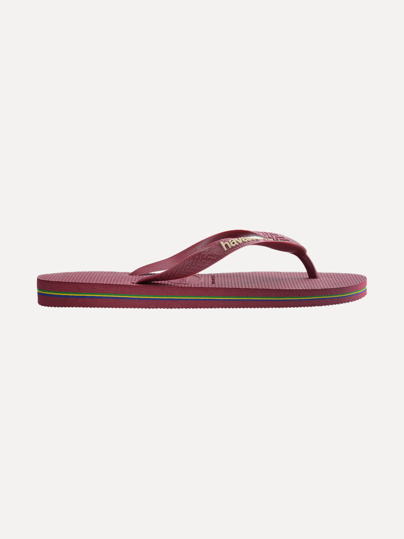 Havaianas Brasil Logo 3. Beach essentials: zonnecrème, zonnebril en... deze Havaianas! De originele Braziliaanse teenslip...