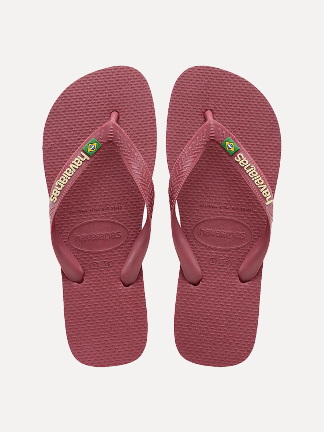Havaianas Brasil Logo 1. Beach essentials: zonnecrème, zonnebril en... deze Havaianas! De originele Braziliaanse teenslip...