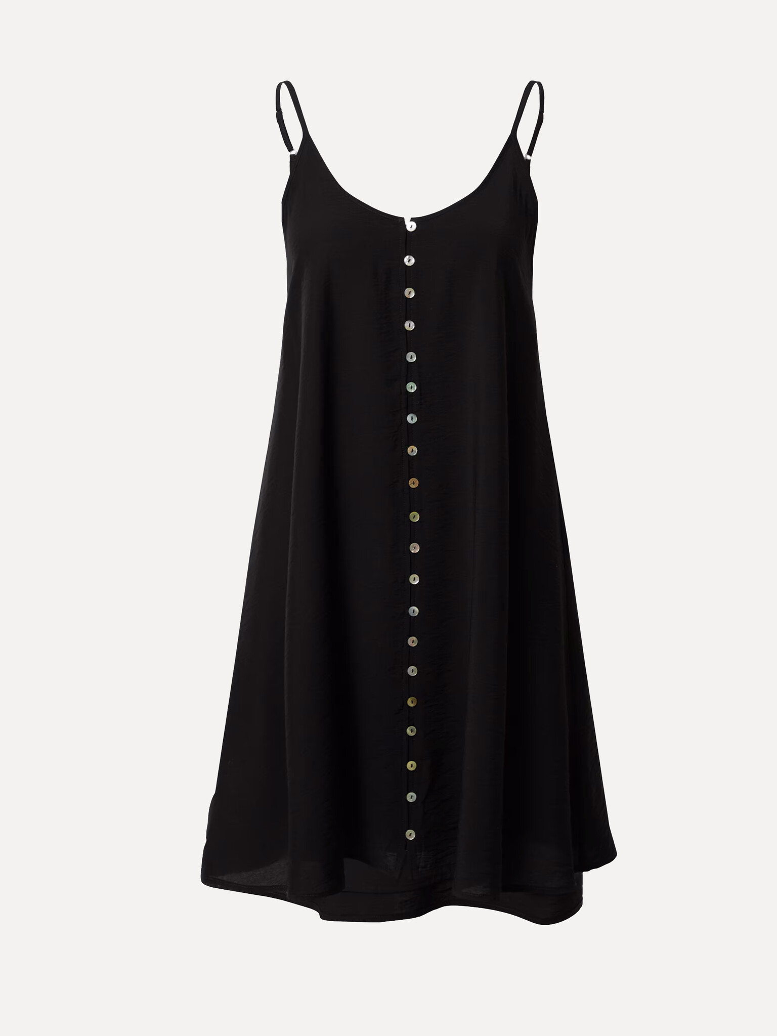 Edited Jurk met knopen Dayana 2. All buttoned up! Op zoek naar een LBD die werkelijk overal bij past? Deze zwarte jurk da...