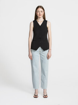 Vest Harley. Your office look will never be boring thanks to this stylish vest. Sleeveless, sleek buttons and a clean des...