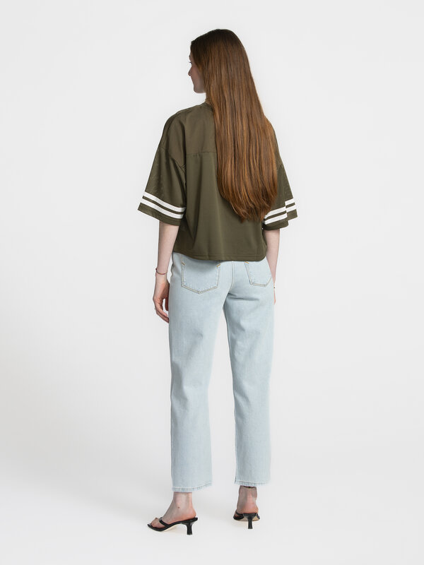 Selected Straight Jeans Kate Alice 4. Hello, sunshine - these light blue straight jeans are sure to bring spring to your ...