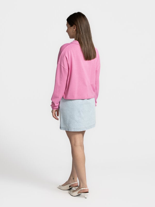 Les Soeurs Polo longsleeve Chris 4. Le mélange parfait entre preppy et ludique: ce polo dans le plus joli rose deviendra ...