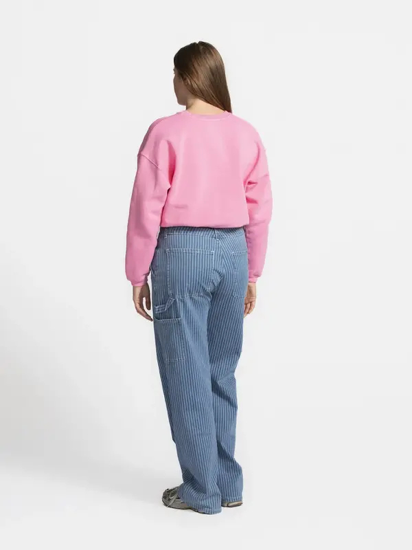 American Vintage Sweat Izubird 4. Feeling pink? This sweat with subtle logo makes relaxing even more fun. The fresh pink ...