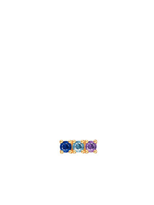 Oorbel Jolie Barre Strass. 