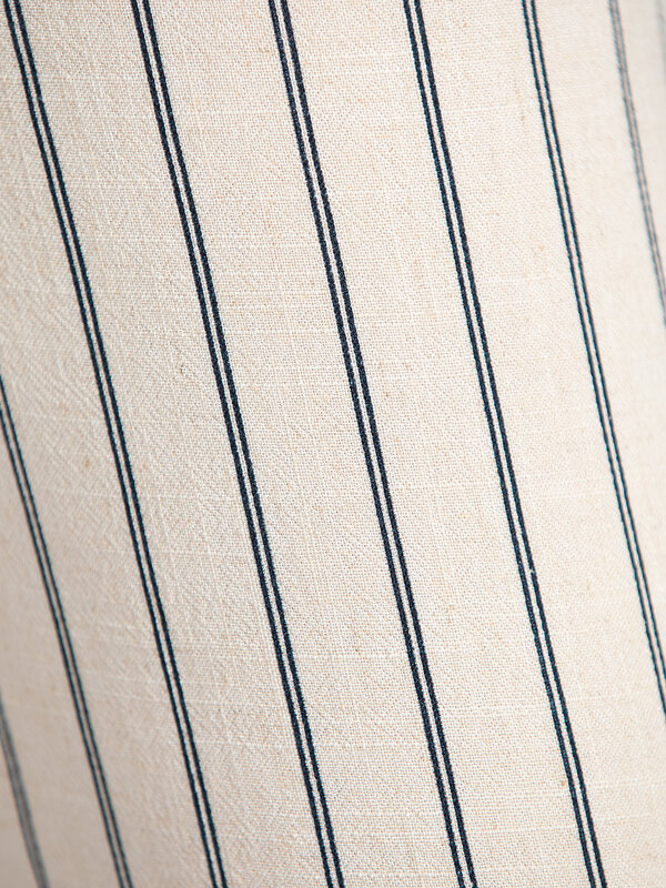 Selected Pantalon ample rayé Viva Gulia 6. Easy breezy linen squeezy – Ce pantalon large à rayures en mélange de lin lége...