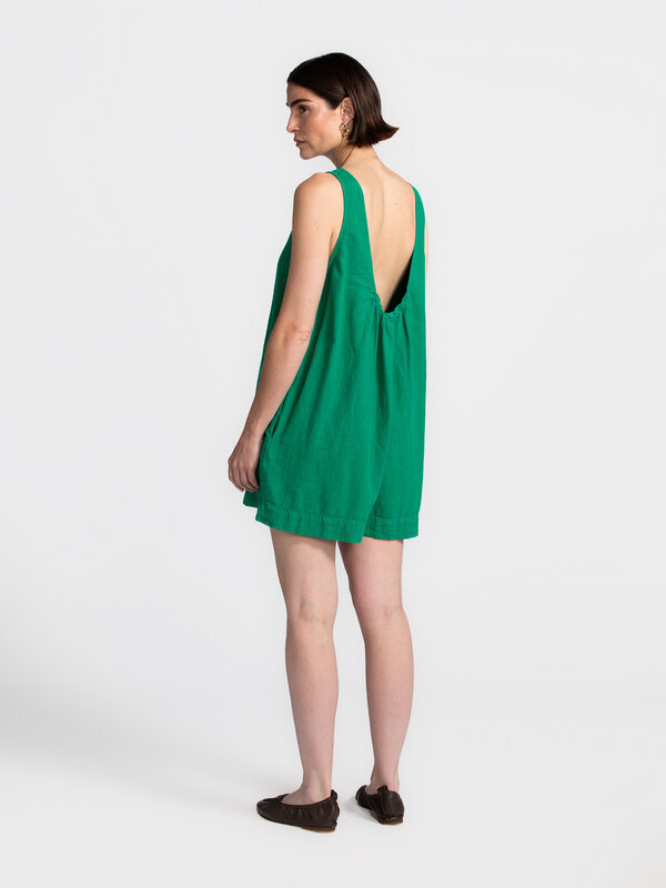 American Vintage Mouwloze playsuit Toyabay 5. Time to play – Deze mouwloze playsuit is jouw summer essential. De luchtige...