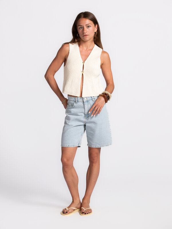 Selected Top sans manches Linna 4. Léger comme le lin – ce top sans manches est un indispensable estival. Portez-le avec ...