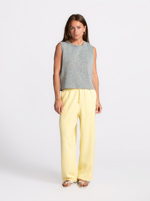 Jogging Ytibay. Lazy lemon – votre nouveau jogger préféré. Ce pantalon de jogging jaune pâle allie douceur et style. Port...