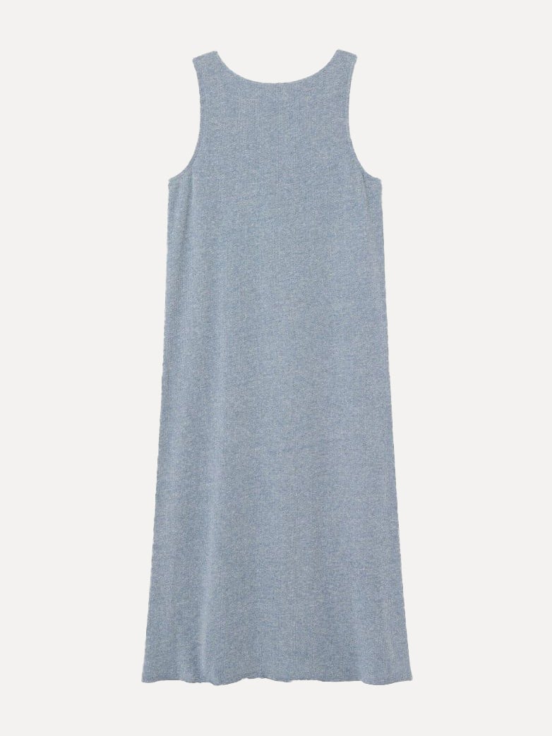 American Vintage Lange jurk Ofybow 1. Perfect soft summer - deze zachte, katoenen jurk met open rug en afgesneden zoom is...