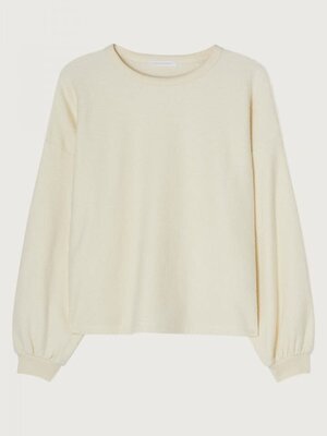 Sweat Bobypark. Teddy vibes all day! Ce pull tout doux dans une chaude couleur crème vous donne un air douillet et chic. ...