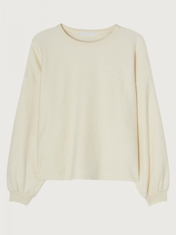 American Vintage Sweat Bobypark 1. Teddy vibes all day! Ce pull tout doux dans une chaude couleur crème vous donne un air...