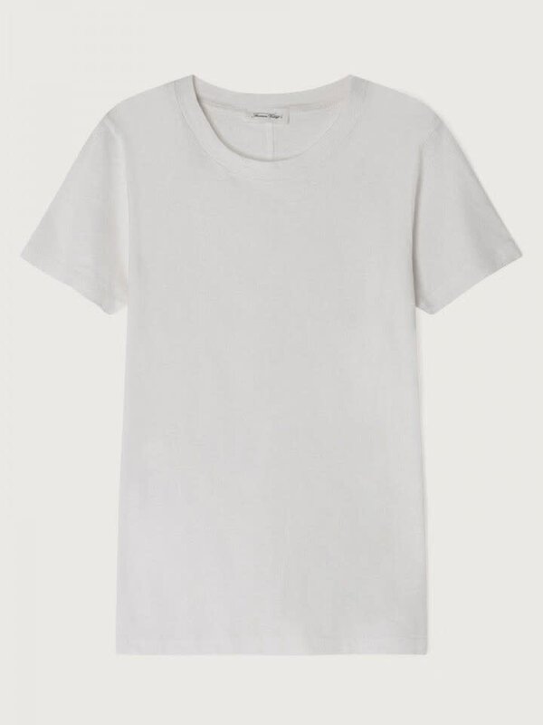 American Vintage T-Shirt doux Gamipy 1. Less is more. Ce T-shirt blanc ultra doux a une coupe légèrement ajustée et une s...