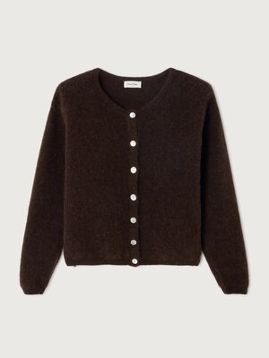Cardigan Vitow. Chocolate crush - everyone’s favorite alpaca cardigan now comes in a rich dark brown shade that radiates ...