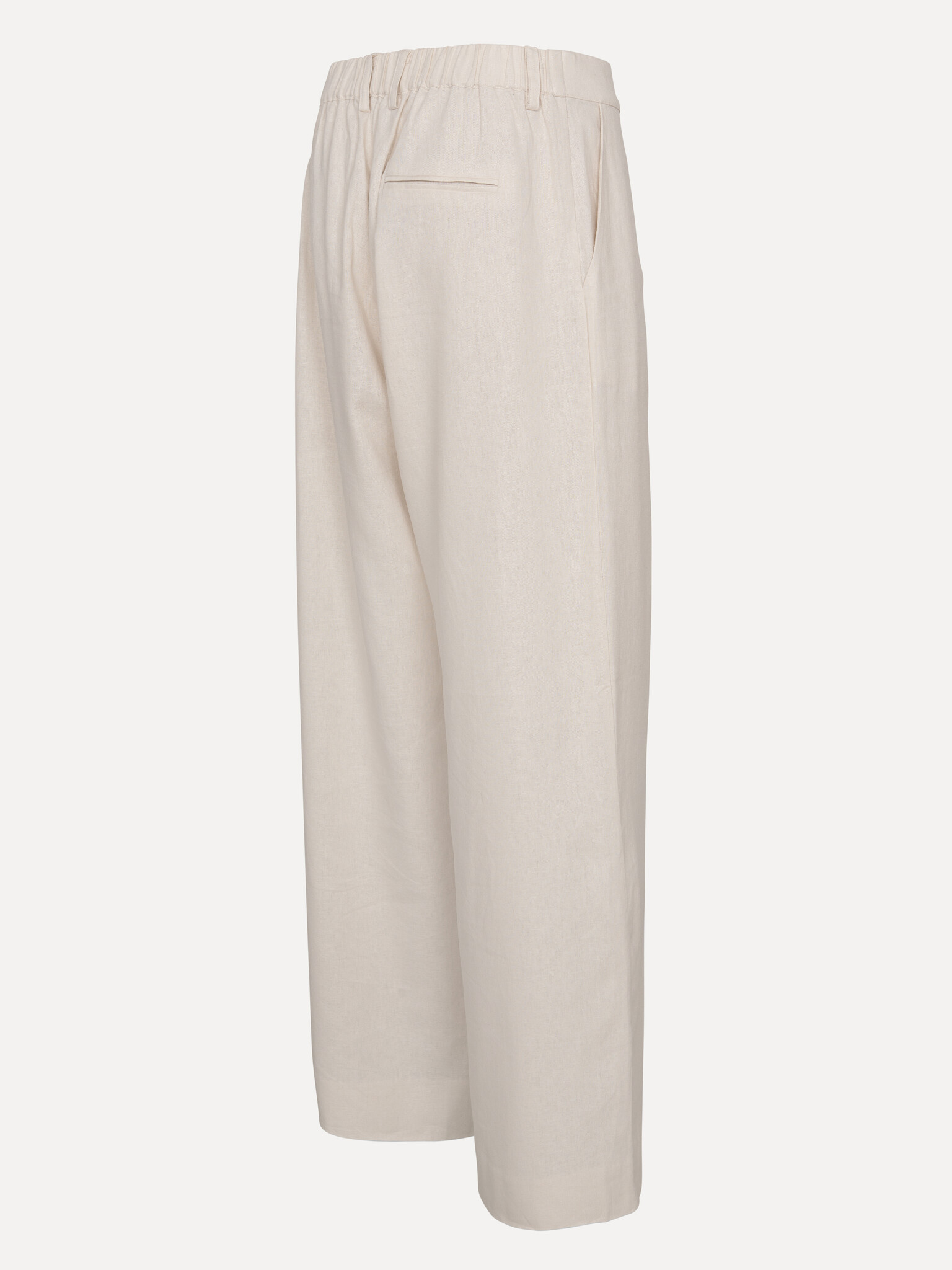 Les Soeurs Pantalon en lin Mecah 7. Léger & facile. Ce pantalon écru en lin mélangé respire l’élégance décontractée. Sa c...