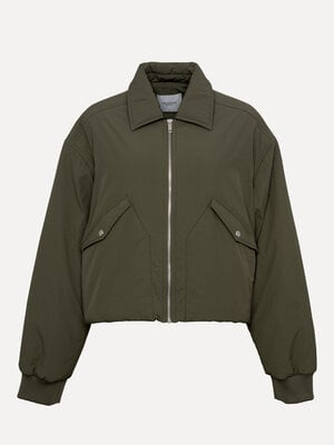 Bomber court Mauro. Une touche urbaine. Ce bomber kaki allie un look audacieux à une coupe décontractée et confortable. P...