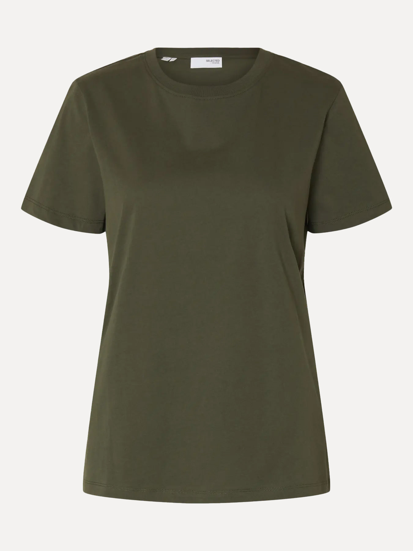 Selected T-Shirt My essential 2. Mettez vos basiques à jour cette saison. Ce T-shirt classique dans la couleur phare de l...