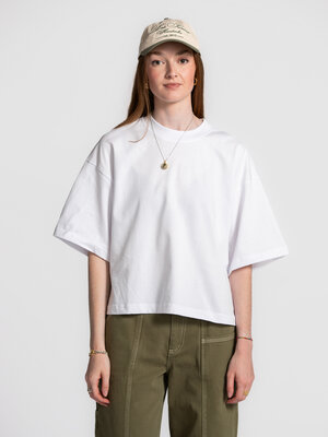 T-Shirt Tiara. Mettez à jour vos basiques cette saison avec ce T-shirt à la coupe boxy confortable. Fabriqué en coton dou...