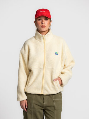 Vest Hoktown. Embrace the ultimate comfort of this cardigan in a soft bouclé quality, perfect for cooler days. A stylish ...