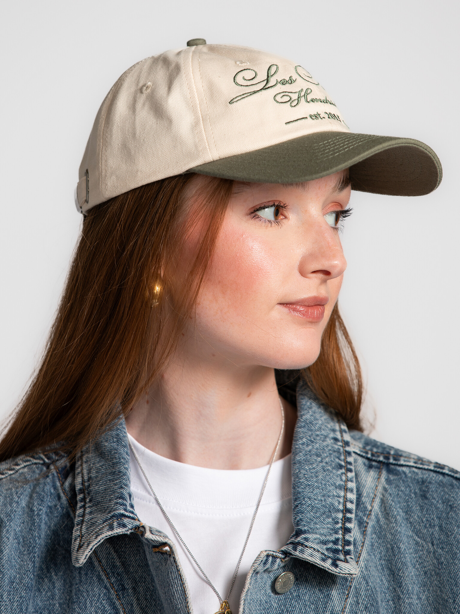 Les Soeurs Cap Poppy Les Soeurs Hendrickx beige green | Les Soeurs