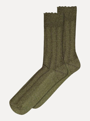 Chaussettes Julia. Add some sparkle. Ces chaussettes à paillettes apportent une touche ludique à votre tenue. La teinte k...