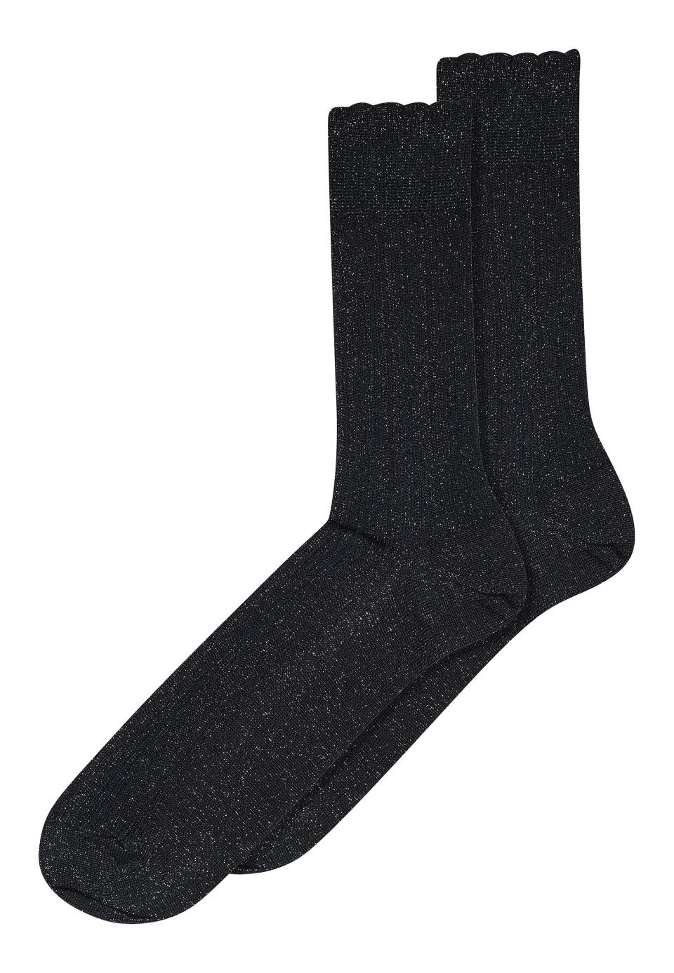MP Denmark Glitter Socks Julia 1. Glitter for the win! Brighten up gloomy autumn days with these dark blue glitter socks....