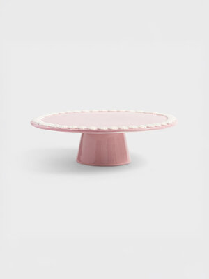 Cake Platter Whip. Eat the cake! This light pink cake stand brings instant joy to your dessert table. The soft pastel pin...