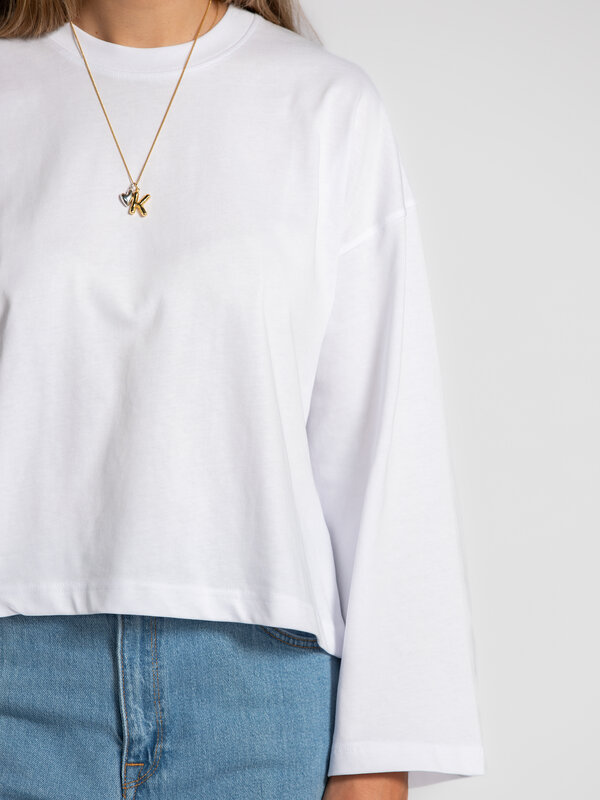 Les Soeurs Longsleeve T-shirt Aline 4. Einde zoektocht: Aline is dé basic die je nodig hebt! Dit longsleeve T-Shirt heeft...